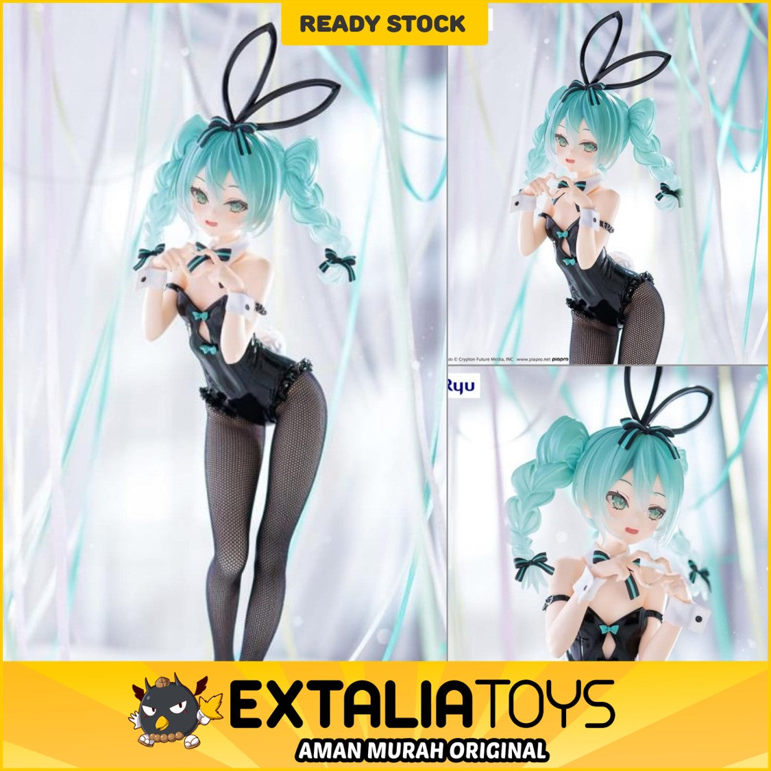 FURYU BICUTE BUNNIES FIGURE HATSUNE MIKU (RURUDO VER.) FURYU BICUTE BUNNIES FIGURE HATSUNE MIKU (RURUDO VER.)